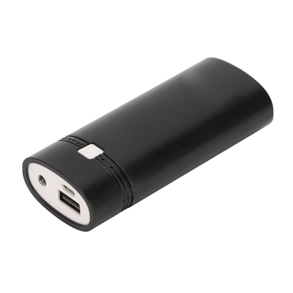 Universal DIY USB Power Bank Box 2x18650 Batteriladdare Power Bank Shell för Smartphone Svart