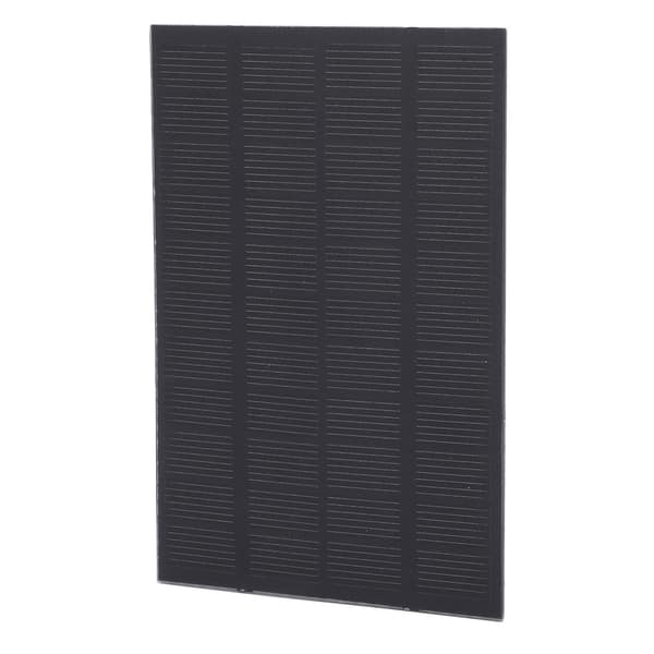 Solcellepanel 1,5W 11V Høy konverteringshastighet Værbestandig Energibesparende Bærbart lett solcellepanel
