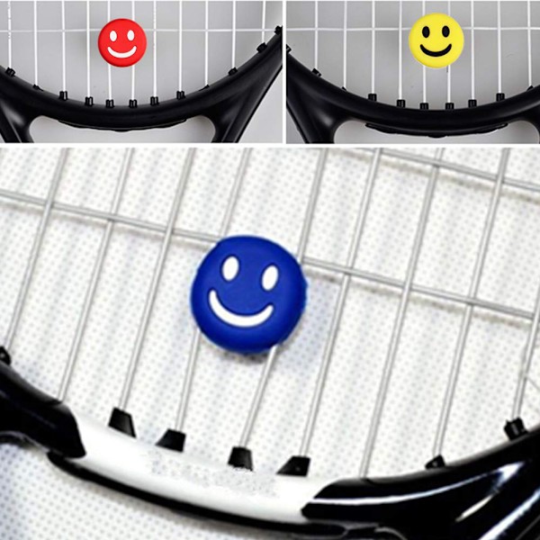 12 stk Tennis Vibrasjonsdempere Silikon Tennis Støtdempere Perfekt for tennisspillere