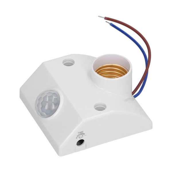 E27 Induktionslamphållare Lågenergikropp Infraröd avkännande lamphållare 50W AC90V-240V