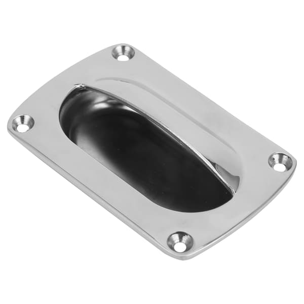 【NX】Flush Pull Håndtag 304 rustfrit stål dørhardware Kompatibel med Yacht Hatch RV Møbelskab