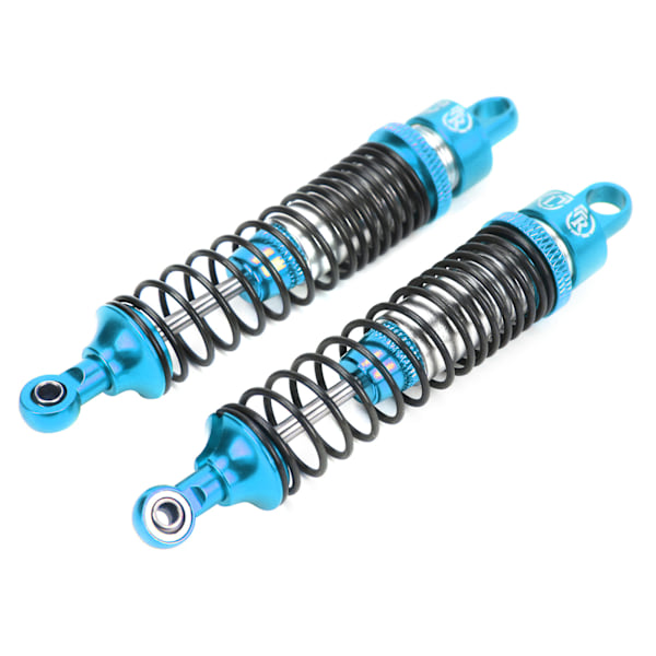 2st 100 mm RC metallstötdämparsats för HSP / RGT / Himoto / Redcat 1/10 RC CarBlue