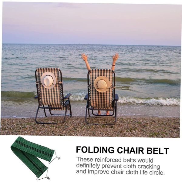 10 stykkers forsterkningsstropp for hvilestol Flex-stolens strikkbelte