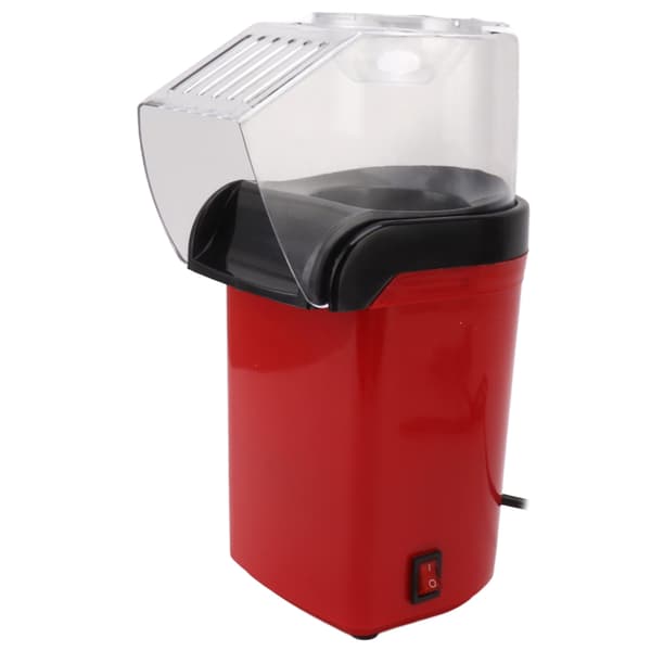 Mini Popcornmaskin Oljefri Sunn Varmluft Popcornmaskin for Hjemmefest EU-plugg 230V