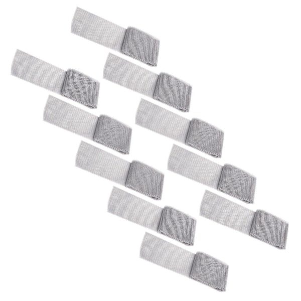 Blondekant DIY Dekorerende Netkant Trimme Syning Tøj Patching Tilbehør 10 Yards 60mm Grå‑S8