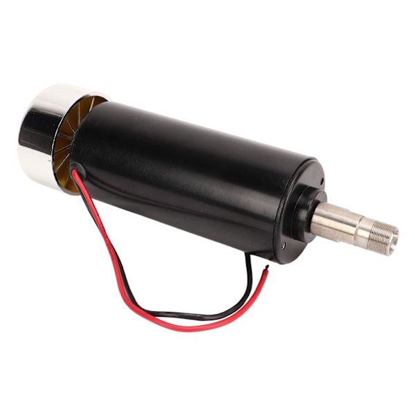 52mm Spindelmotor ER11 Spændetang Luftkølet CNC-motor til Fræsning Graveringsmaskine DC48V 500W 12000RPM 600mN.m Sort