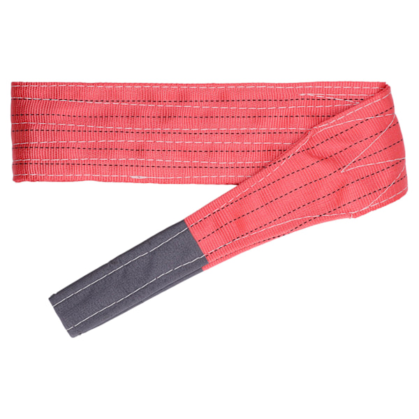 Lyftslingrem Röd Polyester Lastlyft Heavy Duty Endless Rund Sling Rigg Lyftrem 11023lb 6.56ft