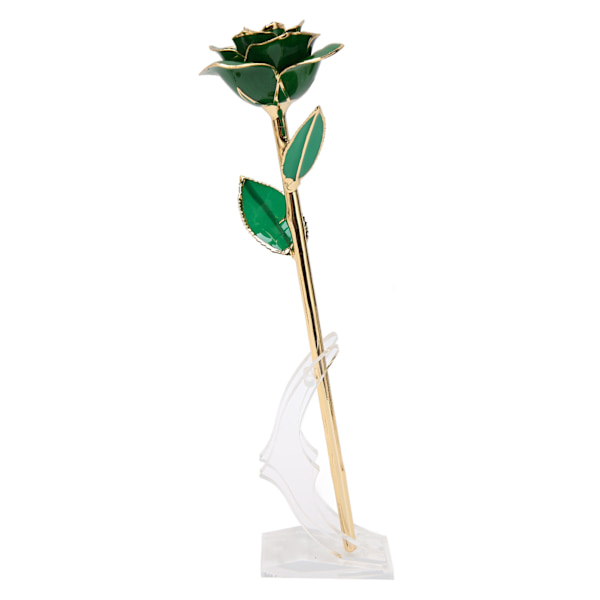 24k gullbelagt rose Innovativ evighetsrose for Thanksgiving Bursdag Bryllup Valentinsdag gaver