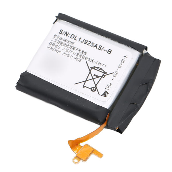 Ersättningsbatteri EB BR760ABE Watch Lithium Ion-batteri för Samsung Gear S3 Frontier Classic SM R770 R760 R765