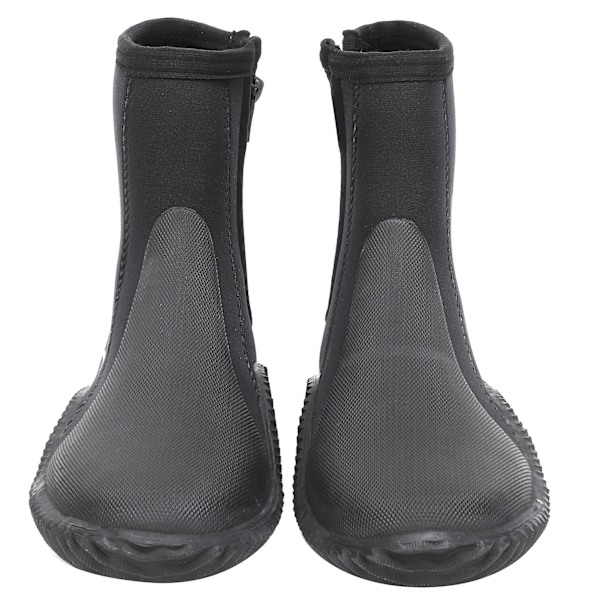 5 mm Unisex Dykkerstøvler i Neopren Holder Varmen Antislip Svømmesnorke støvle Sort