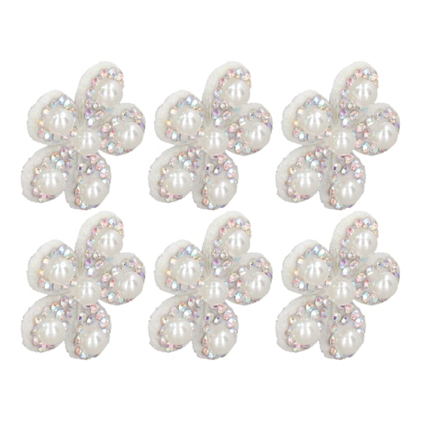 50 st Rhinestone Flower Patches DIY Fashionable Beautiful Sy On Patches för ryggsäckar Kragar Kläder