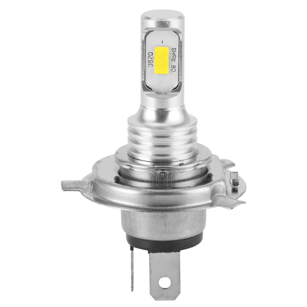 Forlygte Dimlys LED-pære Chip til Motorcykelbil W/H4-stik 80W DC 12V 24V (Gul 1500K)