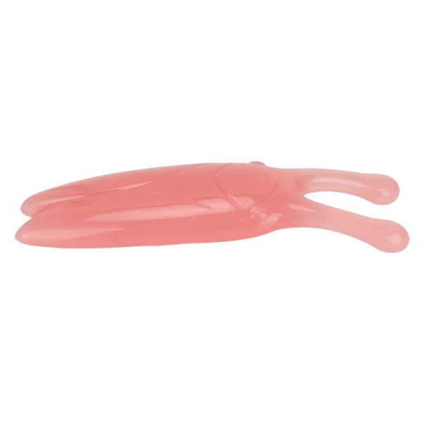 High Bridge Nose Scraper Nose Massager Reduction Nose Alar Gua Sha Nose Tool for Shape Jawline Puffiness Reducing Pink
