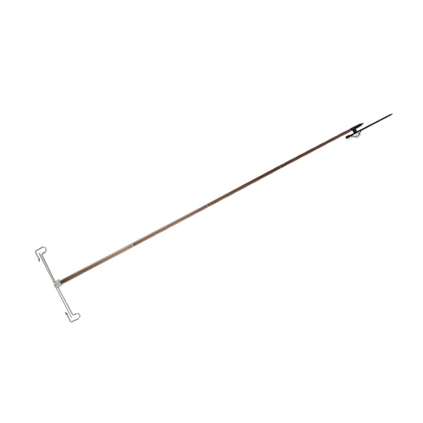 Camping Lygte Stang Foldbar Letvægts Aluminium Legering Udendørs Lanterne Stativ med Opbevaringspose til Picnic Fiskeri Kaffe