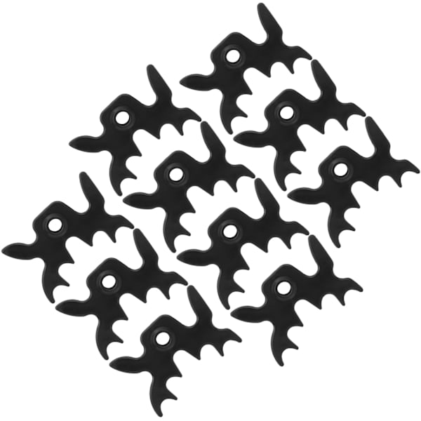 10 kpl Biljardikepin pää SlipOn Moosehead Bridge Head Antlers Rod Stick Poolställ
