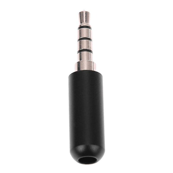 Mini Aluminium Shell Jack 3,5 mm 4-porter Plug Wire Connector Audio Stereo Adapter