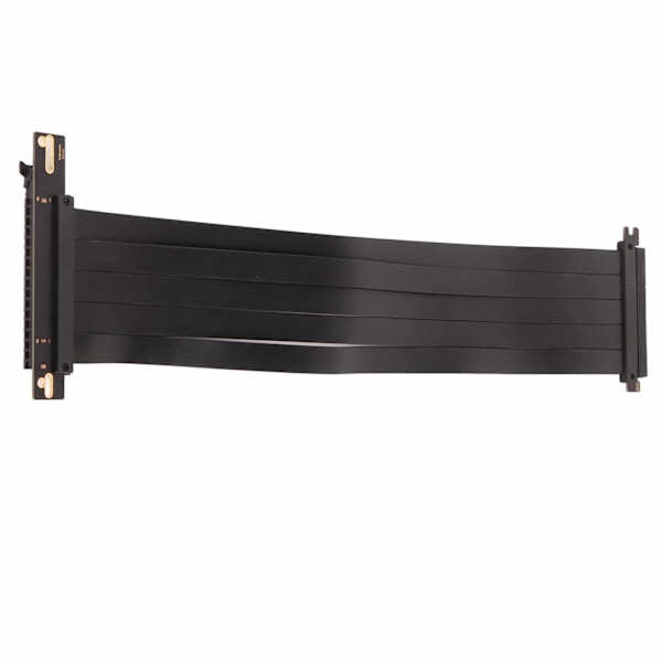 PCIE 4.0 X16 Riser-kaapeli korkean nopeuden joustava 90 asteen suorakulmainen PCIE-portti GPU-näytönohjaimen jatkokaapeli 40 cm