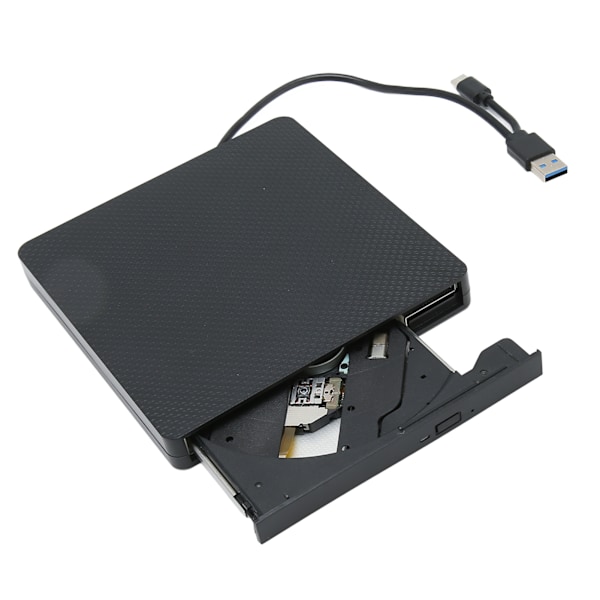 Ekstern CD DVD-drev 5 Gbps USB 3.0 Type C CD DVD RW-drev til bærbar computer stationær computer PC til Windows til Linux til OS X