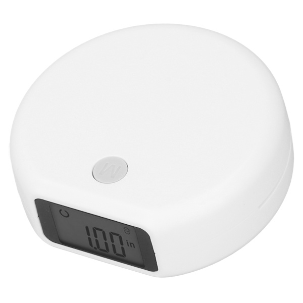 Digital kroppsomkrets Tejp Vit Automatisk infällbar Digital Smart kroppsomkrets Mätlinjal 150cm 60in