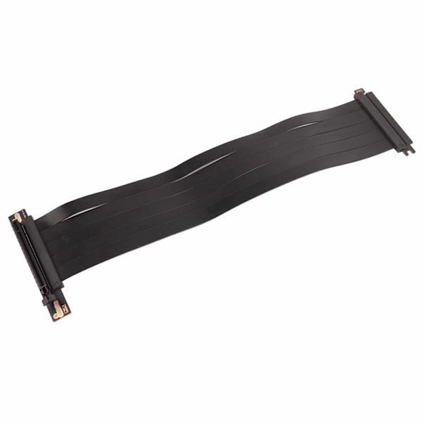PCIE 4.0 X16 Riser-kaapeli korkean nopeuden joustava 90 asteen suorakulmainen PCIE-portti GPU-näytönohjaimen jatkokaapeli 40 cm