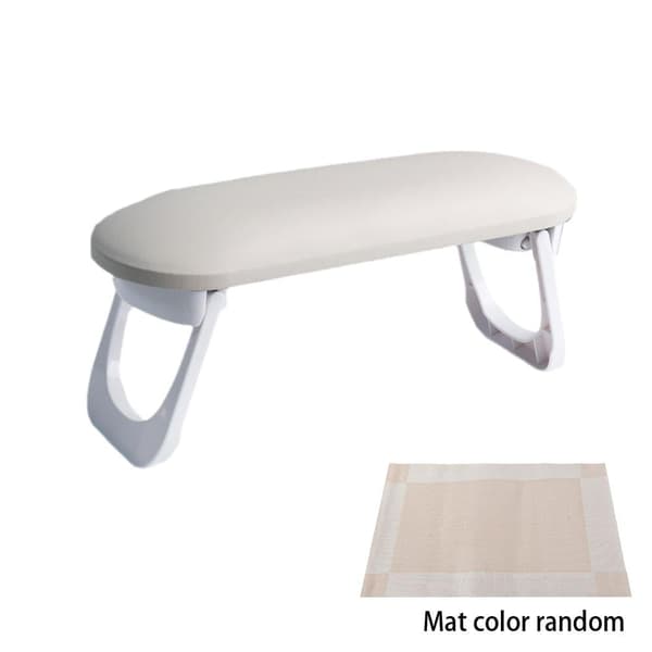 Foldable Nail Armrest PU Leather Nail Hand Rest Compatible with Nail Table with New Design