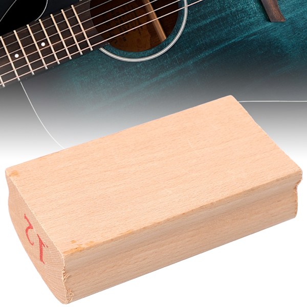 Gitar Gripbrett Radie Slipblokk Fret Leveling Tool med slipepapir (12')