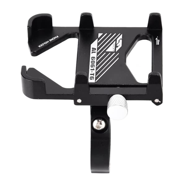 ENLEE Cykel Smartphone Holder Stødsikker Navigation Support til Motorcykel Cykling Sort