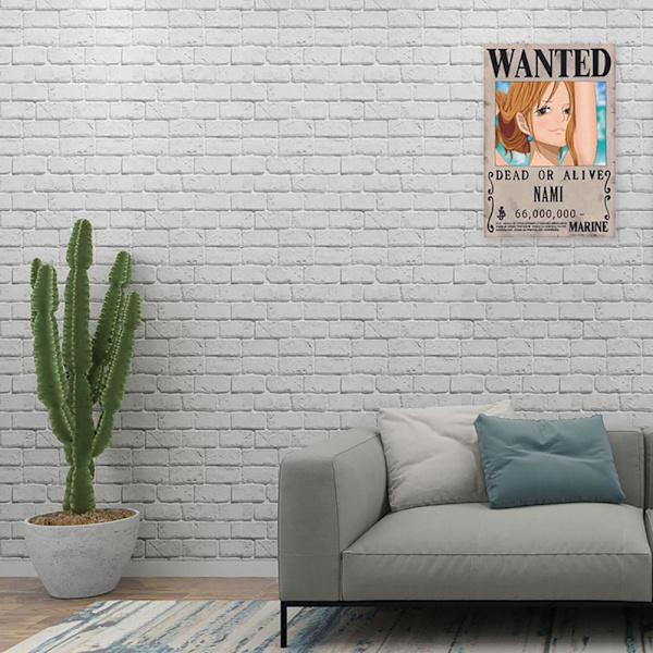 28,5*19,5 CM Anime Wanted Belønningsplakater Hjemmedekorasjon Veggklistremerke Papiraffiche Henger for Vegg og Dør