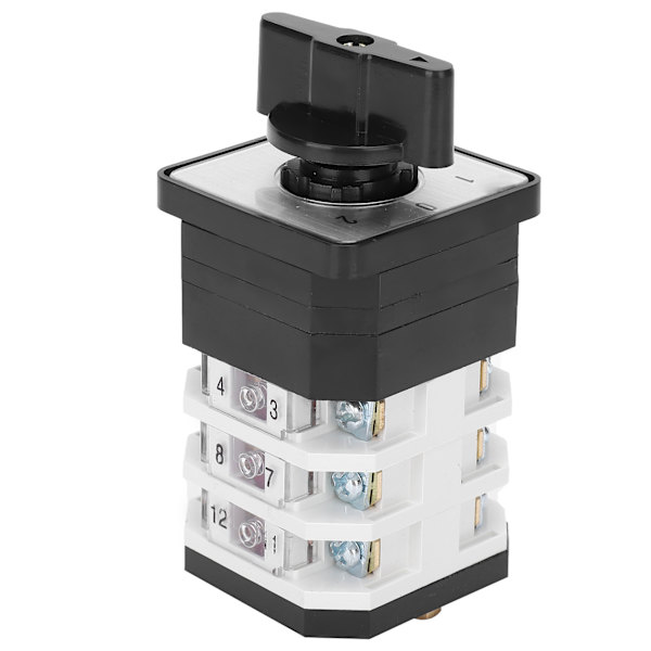 Universaali kytkin Kiertokammi kytkin 3 asentoa 3 kerrosta 220-380V 16A LW12D-164.0723.3