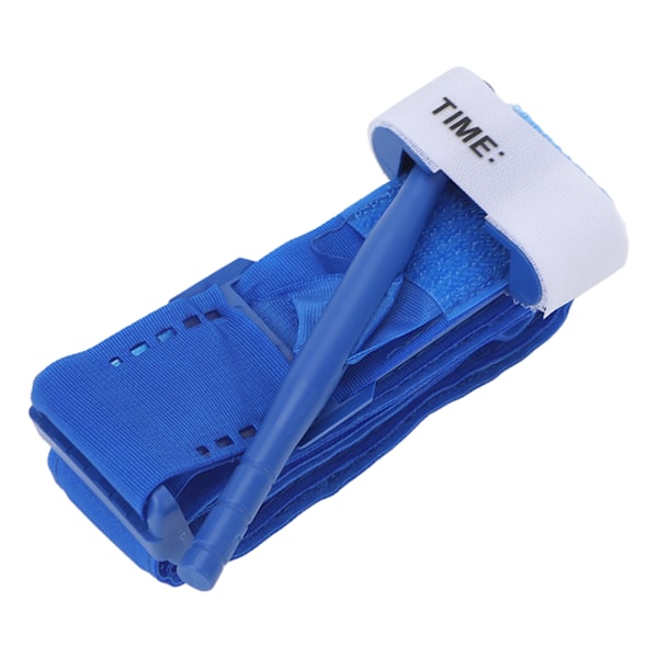 Tourniquet Emergency Outdoor Spinning Single Hand Tourniquet Livräddningsutrustning Blå