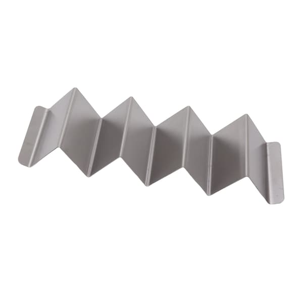Køkken Taco Holder Stativ Bølgeform Rustfrit Stål Taco Shell Holder Grill til Bagning L