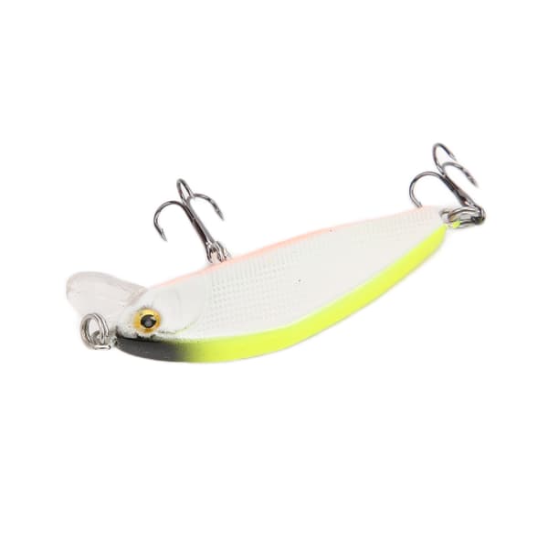 Fiskedrag Mini Deep Diving 3D Ögon Minnow Fiskedrag Crankbaits för Sötvattensfiske 2#
