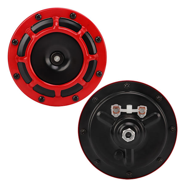 12V 115dB Elektrisk Bilhorn Super Tone Dobbelt Hornsett Universal for Lastebiler Bobiler Motorsykler UTVer ATV