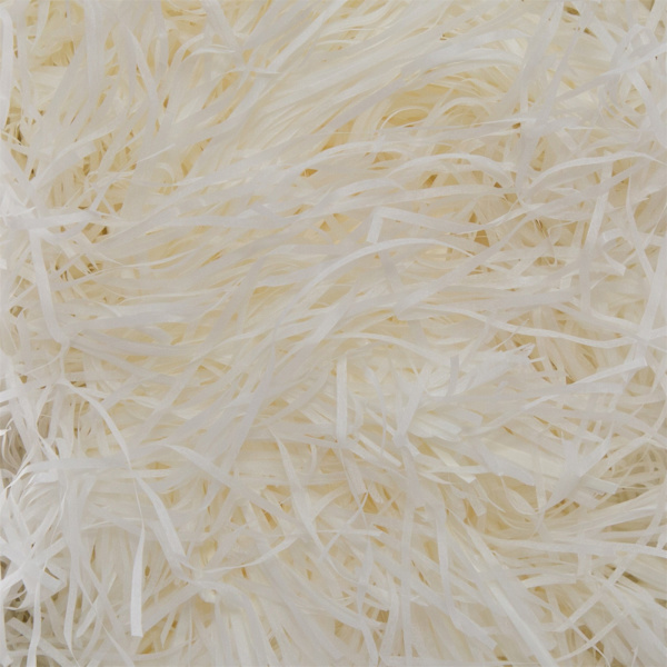 Papper Strimla Filler Utsökt Ljusa Färger Luktfri Raffia Filler Presentförpackning Fyllare för Presentkartong Dekoration Beige 100g