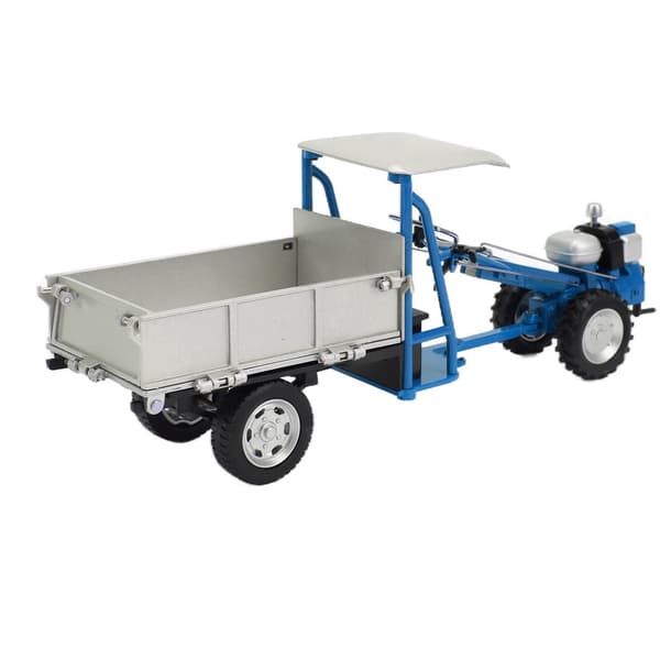1/16 Simulering Landbruksgående Traktor Legering Statisk Landbrukstraktor Modell Leke for Barn Blå