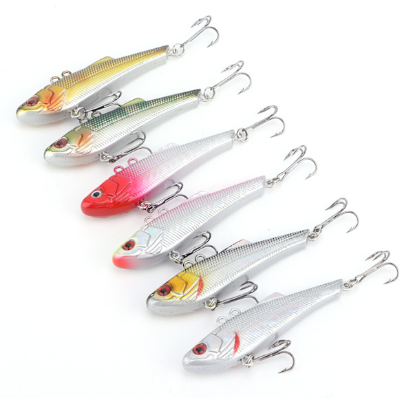 Flytende fiskesluk Realistisk falskt agn med ringende kule Topmouth Culter Bass Lure