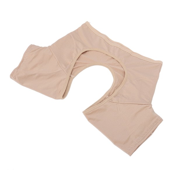 Underarms Svedvest Andas Mesh 3 Lag Hudfarvet Vaskbar Armhule Svedvest til Sport M