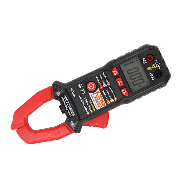 Klemme Multimeter Helautomatisk Klemme AC DC Strøm Spænding Modstand Frekvensmåler Voltmeter Amperemeter