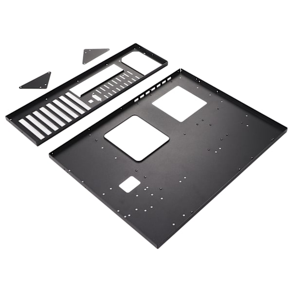 Minerig-ram God varmeafledning Åben design Organiseret kabinet Moderkortsbeslag til computer