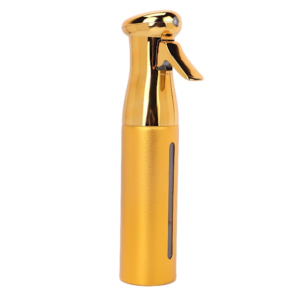 Tom sprayflaska högtryckskontinuerlig spray hårväxt sprayflaskor för skönhetssalong 300ml Guldgul