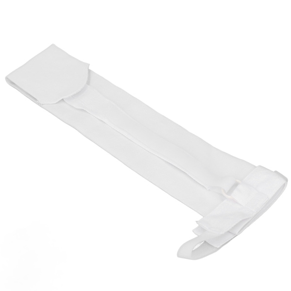 Plantar Fasciitis Strækstrømpe Enkel Rem Elastisk Kompression Achilles Tendonitis Natstrømpe Hvid S/M 22.4in