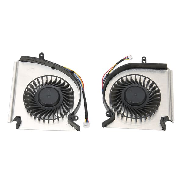 CPU GPU Kylfläkt för MSI GE75 GP75 GL75 Lågt ljud Låg strömförbrukning Effektiv värmeavledning CPU GPU Fläkt