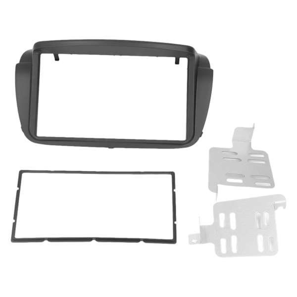Bilradio Stereo Fascia 2 DIN Konsoll Navigasjon Panel Dashbord Monterings Trim Utskifting for FIAT Doblo 263 2010+
