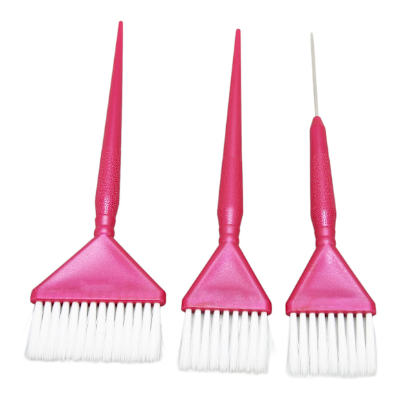 3 ST Hårfärgsborstar Färgning Dying Bleking Brush Kit för hushåll eller skönhetssalong