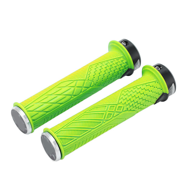 2 stk. Cykelstyrgreb med Anti-Slip Struktur, Holdbar Cykelstyrgreb, Grøn