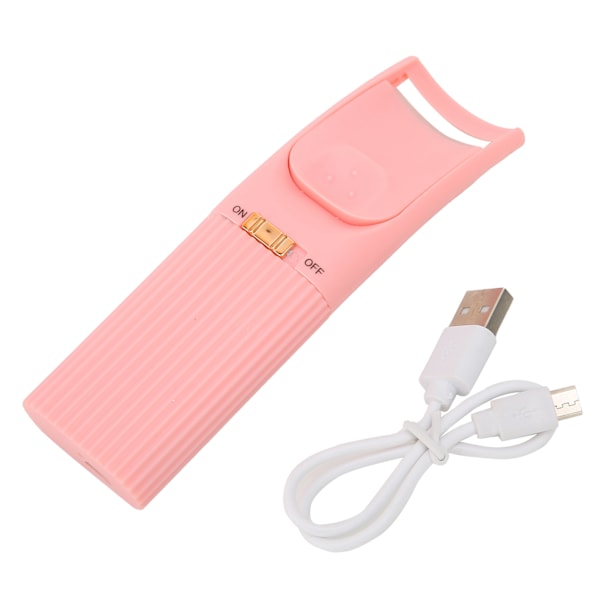 Uppvärmd ögonfransböjare USB Intelligent temperaturkontroll Snabb förvärmning Ergonomisk design Uppvärmd fransböjare Rosa