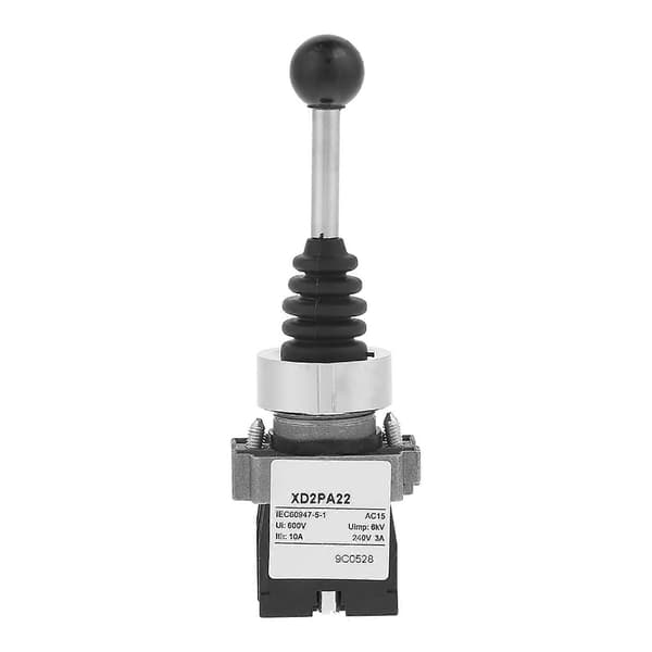 1st XD2PA22CR 2NO 2-Position Spring Return Momentary Joystick Switch
