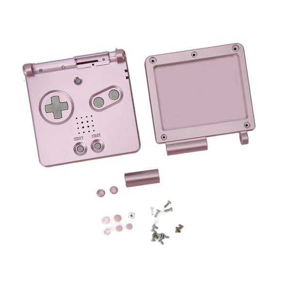 Spillkonsollskall for GBA SP Erstatning Fullt Hus Skall med Knapper for Gameboy Advance SP Lilla