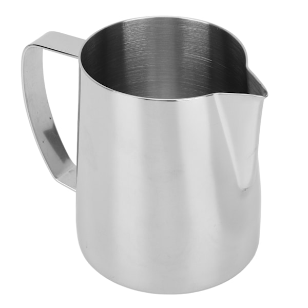 Kaffe Mjölkskumningskopp Rostfri Kanna Ångkanna 700ml Kaffe Latte Art för kaffedrycker Rostfritt stål