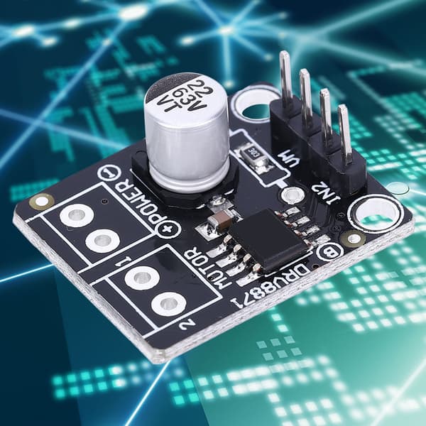 DRV8871 Kompatibel med H Bridge DC Motor Driver Board Drive Module 3.6A PWM Control Module